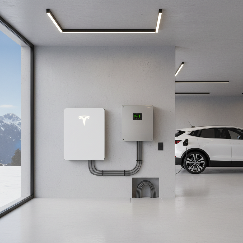 Solaranlage auf Schweizer Hausdach